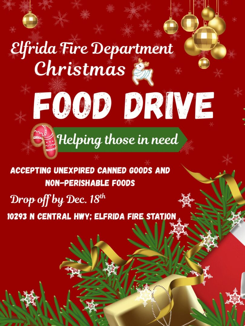 Drop off by Dec. 18th